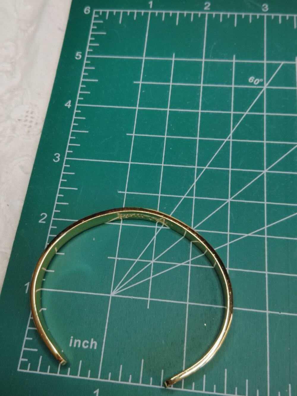 Rustic Cuff Gold & Silver “Expect Nothing” Quote Bracelet - Picture 7 of 8